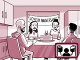 La famille de Nia fête ses 19 ans.