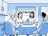 La famille de Nia fête ses 24 ans.